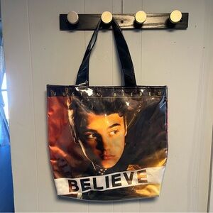 Justin Bieber Believe Tote Bag - Multicolor